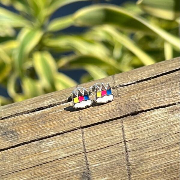 BRINCO INFANTIL LÁPIS NA NUVEM - PRATA 925