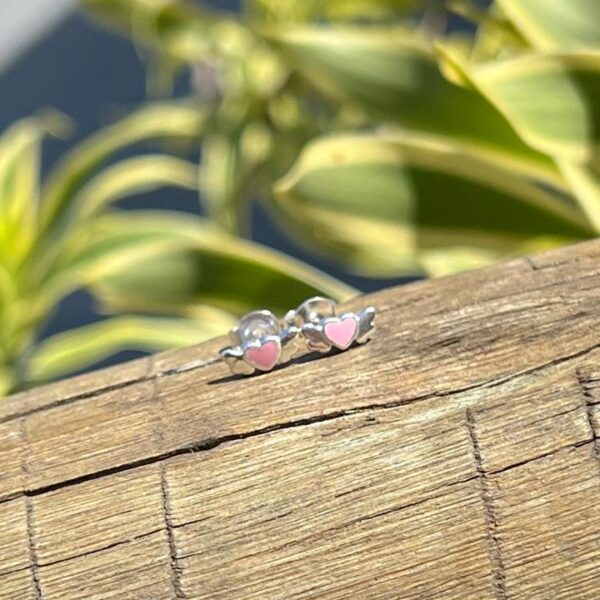 BRINCO CORAÇÃO COM ASA INFANTIL - PRATA 925