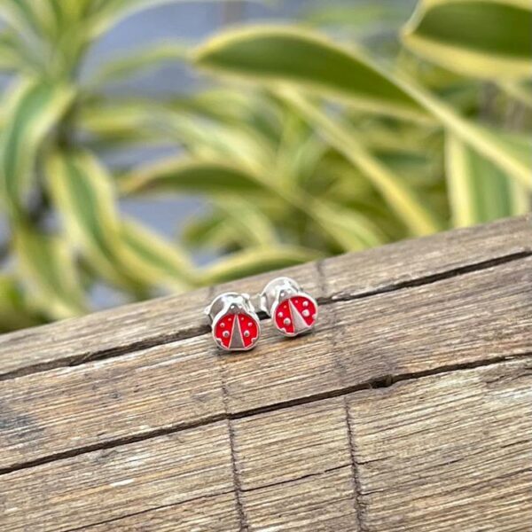 BRINCO JOANINHA INFANTIL - PRATA 925