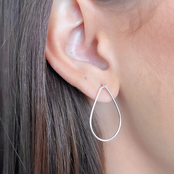 BRINCO GOTA - PRATA  925