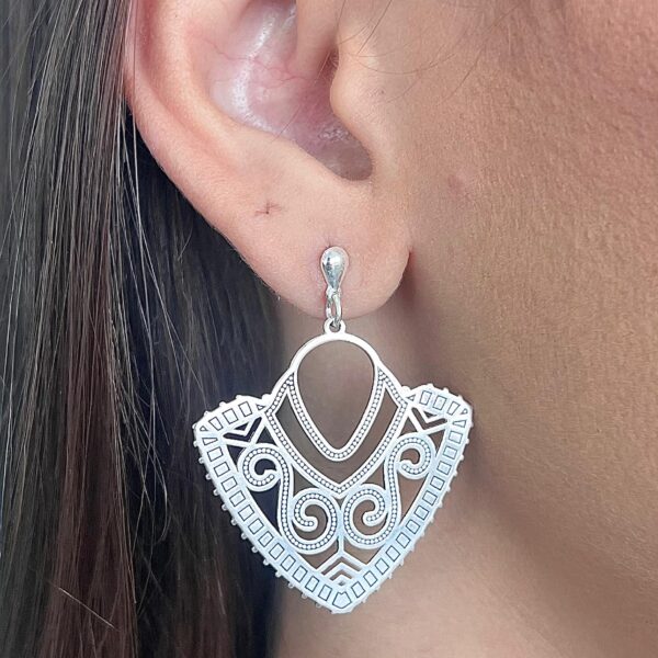 BRINCO CORTE A LASER - PRATA 925