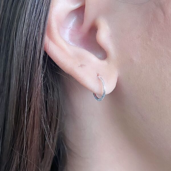 ARGOLA REDONDA- PRATA 925