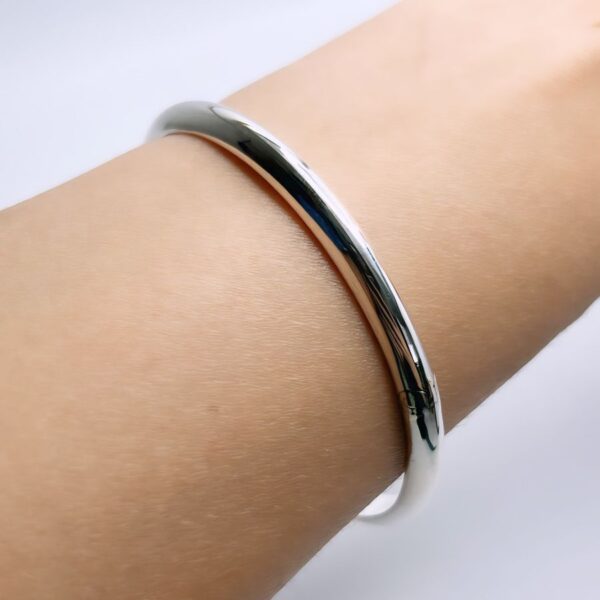 BRACELETE ESCRAVO COM PEGA LADRÃO - PRATA 925