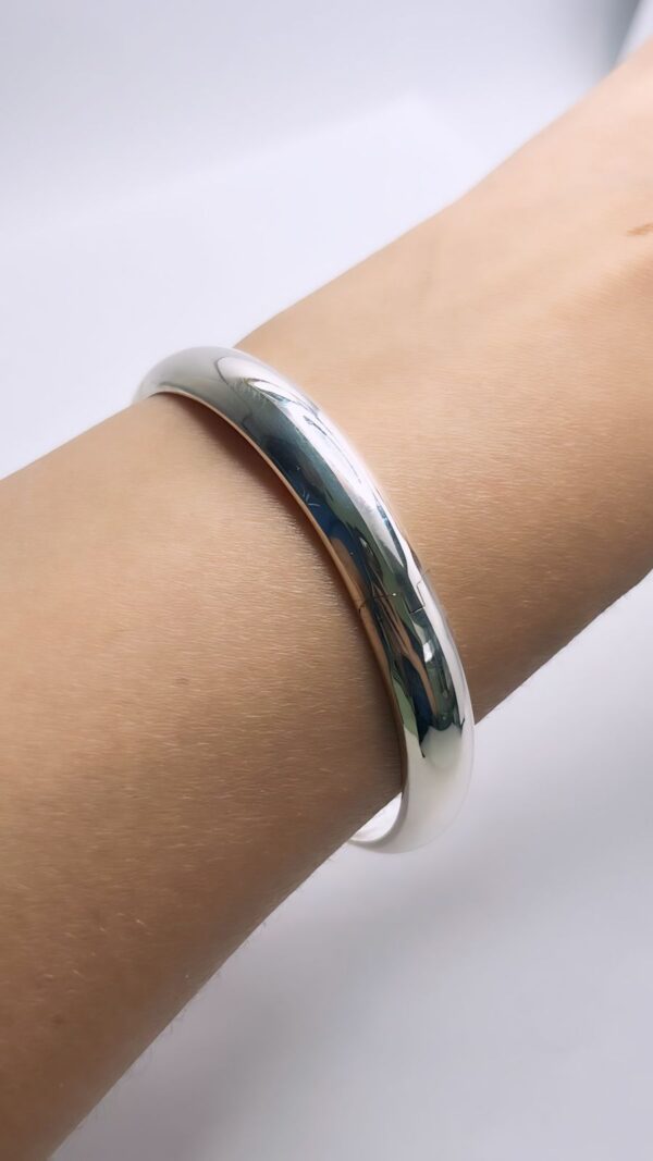 BRACELETE ESCRAVO COM PEGA LADRÃO - PRATA 925