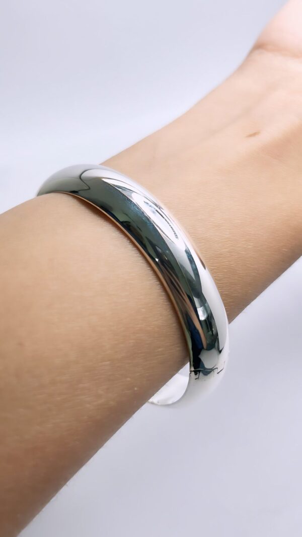 BRACELETE ESCRAVO COM PEGA LADRÃO - PRATA 925