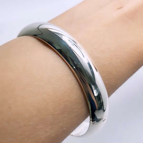 BRACELETE ESCRAVO COM PEGA LADRÃO - PRATA 925