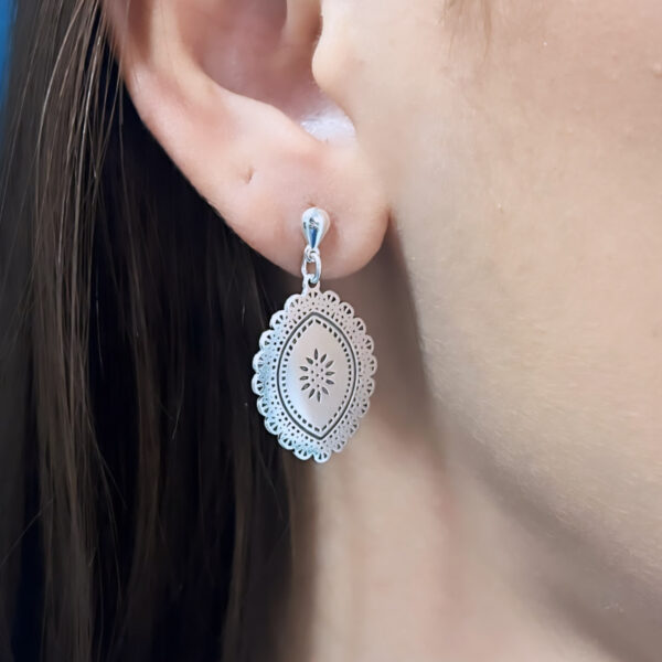 BRINCO A LASER - PRATA 925