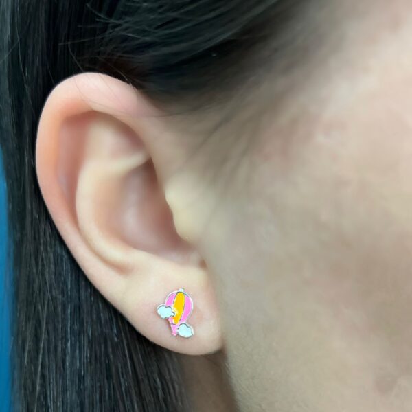 BRINCO INFANTIL BALÃO - PRATA 925