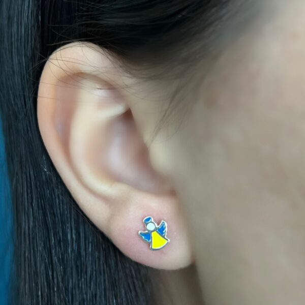 BRINCO INFANTIL ANJINHO - PRATA 925