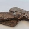 PIERCING ORELHA BORBOLETA - PRATA 925