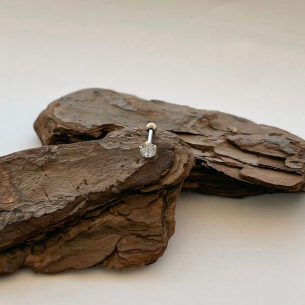 PIERCING ORELHA - PRATA 925