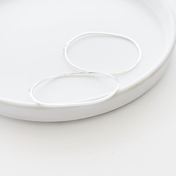 BRACELETE OVAL - PRATA 925