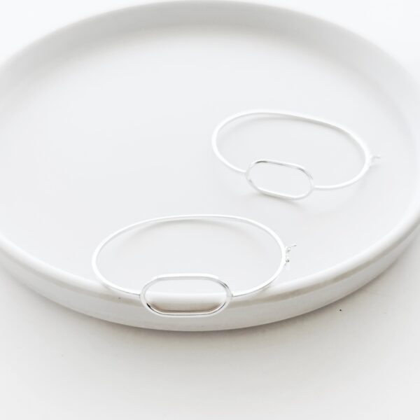 BRACELETE OVAL - PRATA 925