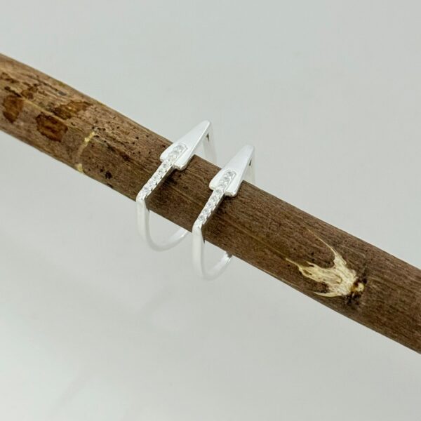 ANEL CRAVEJADO - PRATA 925 - 21