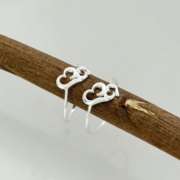 ANEL CORAÇÕES - PRATA 925 - 20