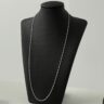 COLAR FIO SINGAPURA / 60 CM - PRATA 925