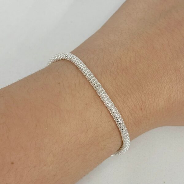 PULSEIRA PIPOCA - PRATA 925
