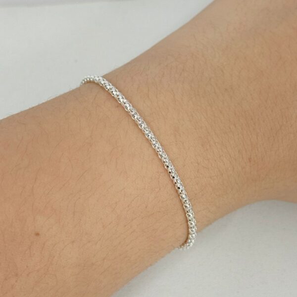 PULSEIRA PIPOCA - PRATA 925