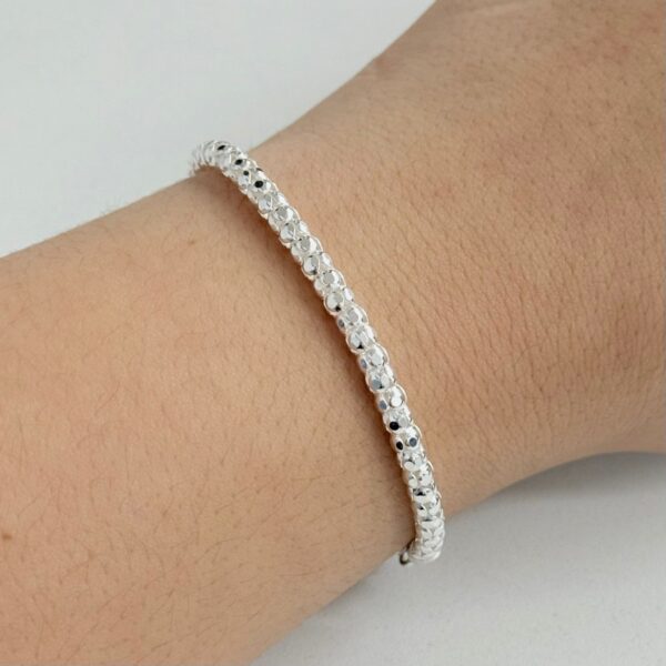 PULSEIRA PIPOCA - PRATA 925