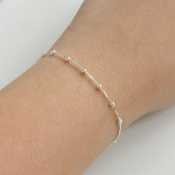 PULSEIRA TERÇO - PRATA 925