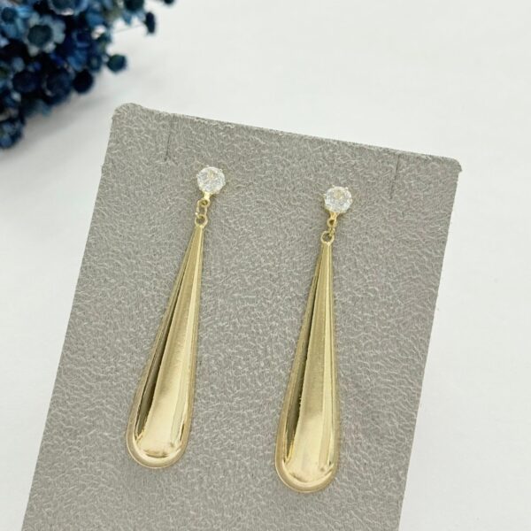 BRINCO PENDURADO - FOLHEADO OURO 18K