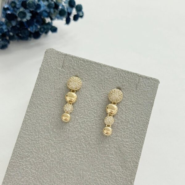BRINCO PENDURADO - FOLHEADO OURO 18K