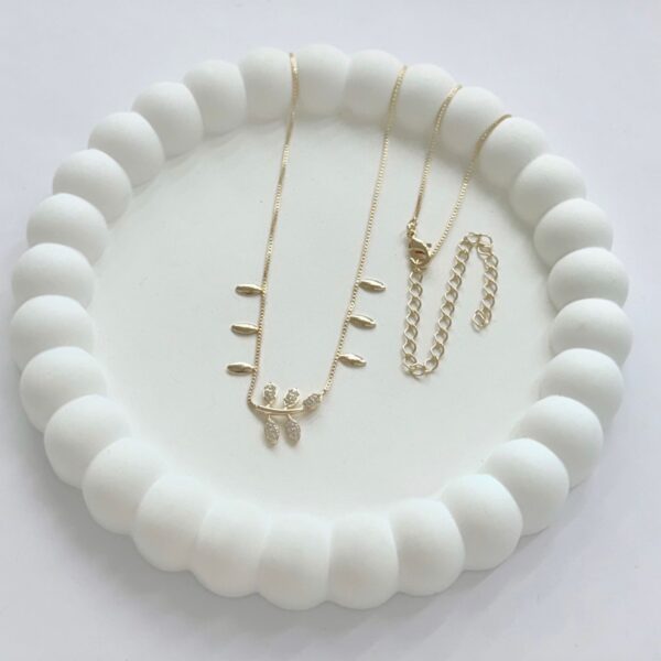 COLAR RAMINHO - FOLHEADO OURO 18K