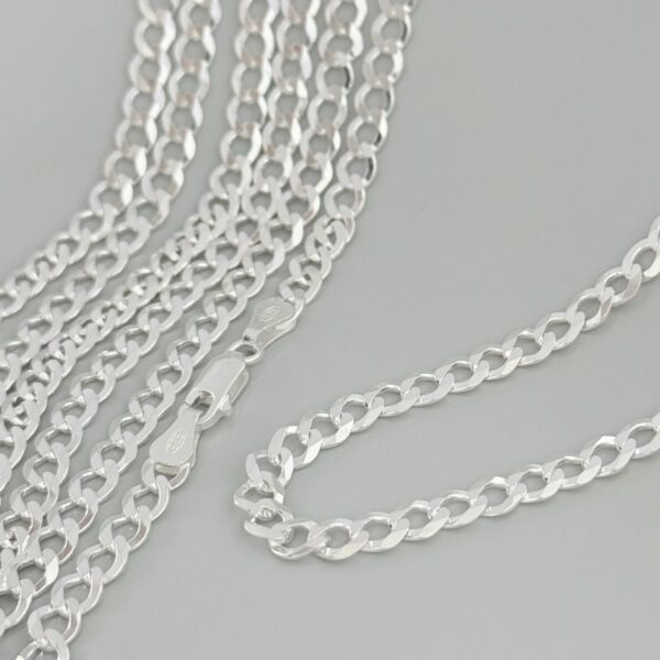 CORRENTE GRUMET  / 70 CM - PRATA 925