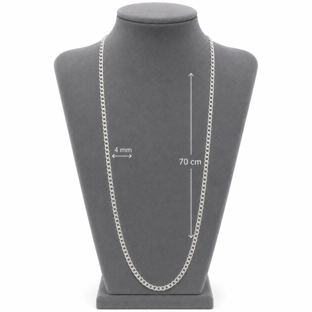 GRUMET Corrente Grumet 70 cm Prata 925