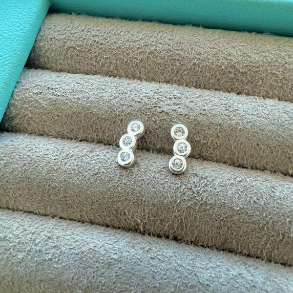 BRINCO ZIRCÔNIAS COLORIDAS - PRATA 925 - CRISTAL