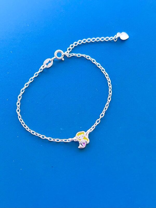 PULSEIRA INFANTIL SEREIA - PRATA 925
