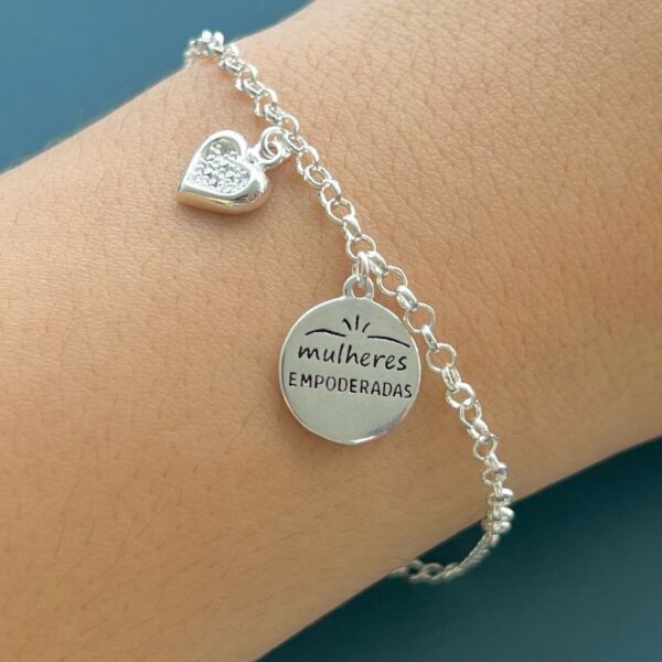 PULSEIRA MULHERES EMPODERADAS - PRATA 925