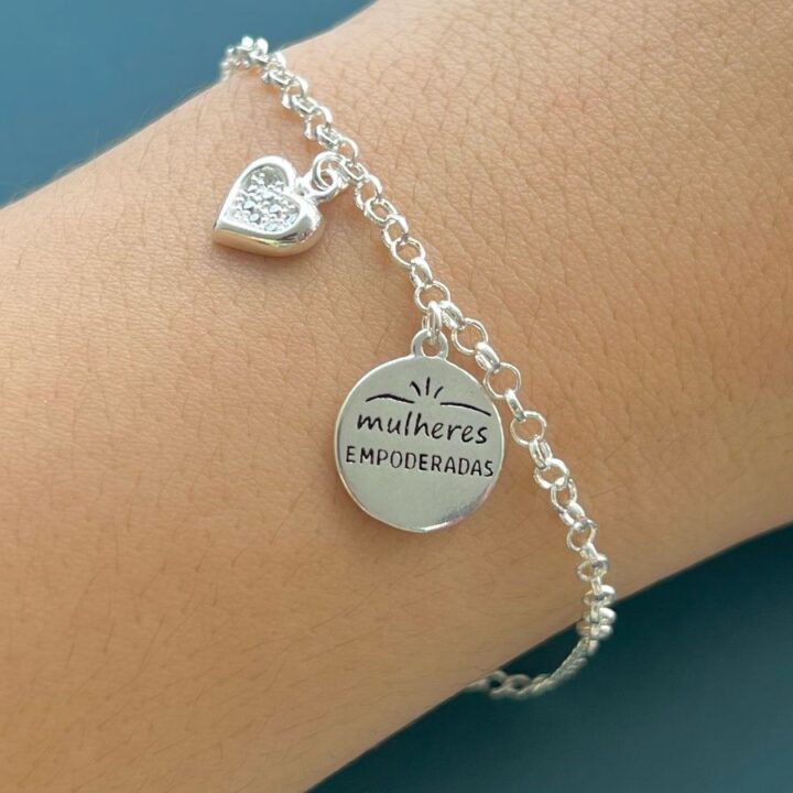 PULSEIRA MULHERES EMPODERADAS - PRATA 925