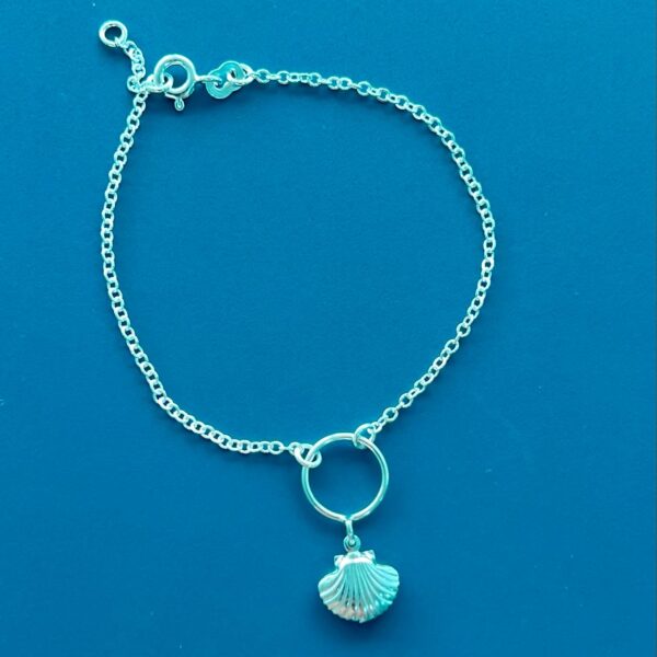 PULSEIRA CONCHA - PRATA 925