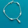 PULSEIRA FIGA COM ZIRCÔNIAS - PRATA 925