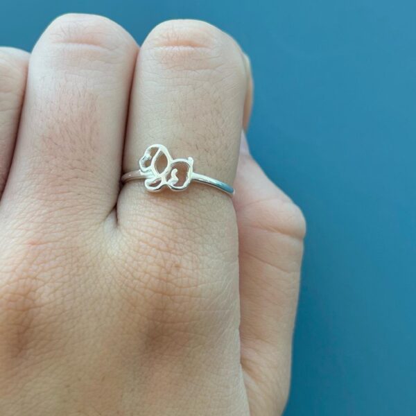 ANEL DOG - PRATA 925