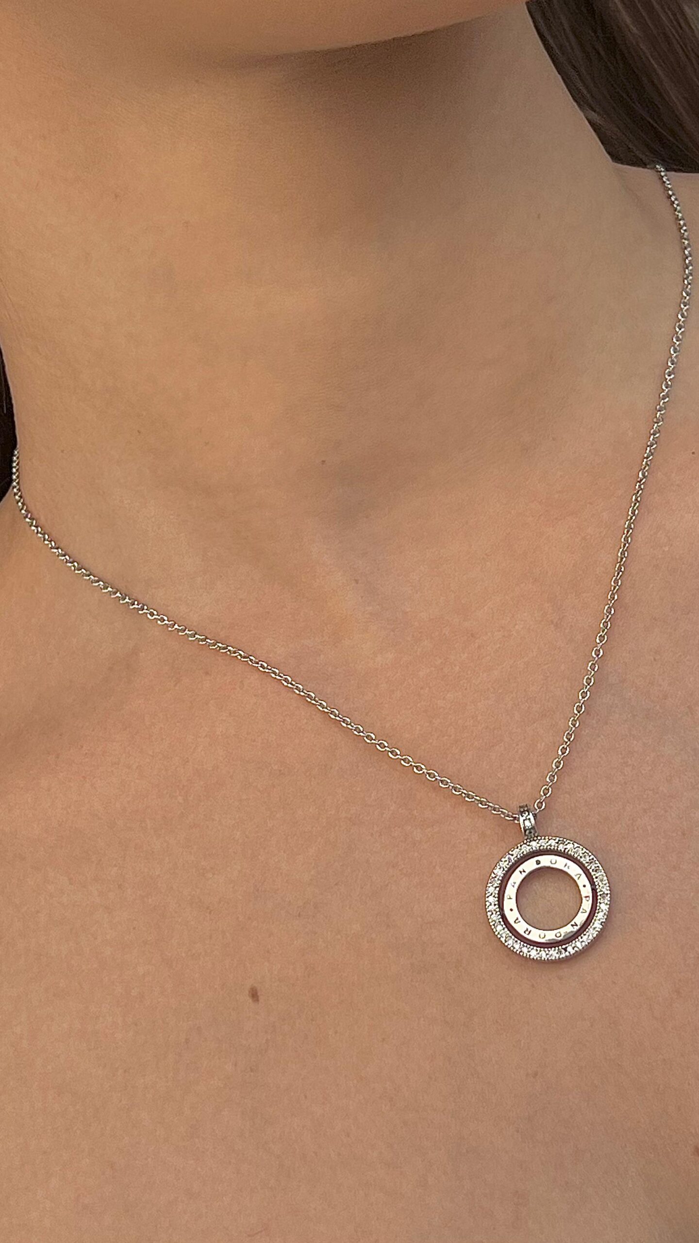 COLAR CÍRCILOS / INSPIRAÇÃO PANDORA - PRATA BALI 925 - Imagem 2