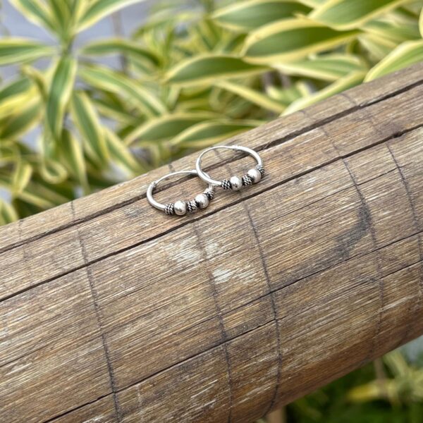 ARGOLA ESFERAS / INSPIRAÇÃO PANDORA -PRATA 925