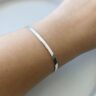 PULSEIRA FITA - PRATA 925