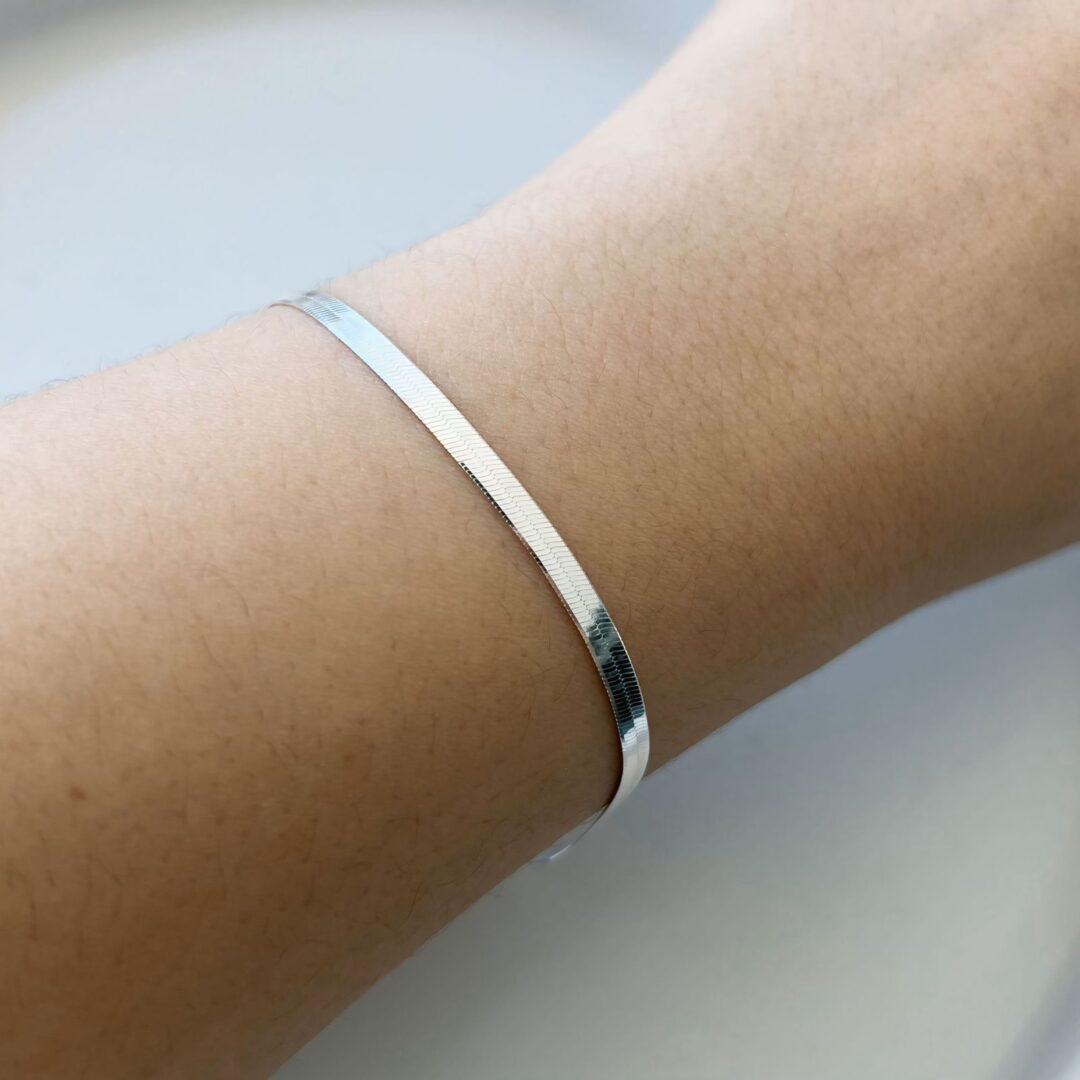 PULSEIRA FITA - PRATA 925