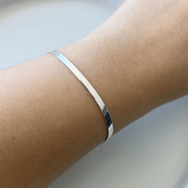 PULSEIRA FITA - PRATA 925