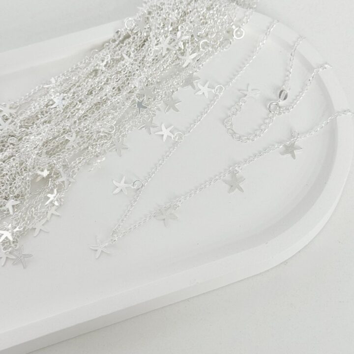 CHOKER ESTRELA DO MAR - PRATA 925