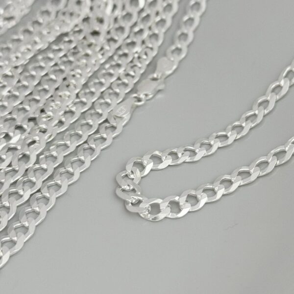 CORRENTE GRUMET / 70 CM - PRATA 925