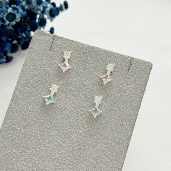 BRINCO COLORS - PRATA 925