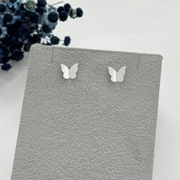 BRINCO BORBOLETA - PRATA 925 - M