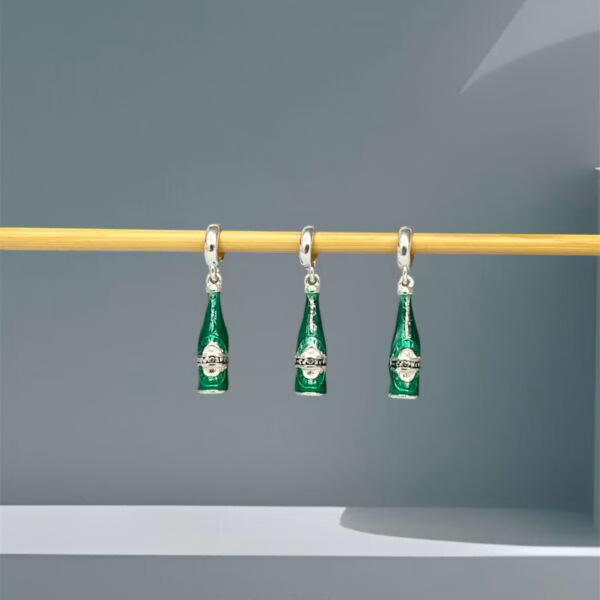 BERLOQUE CERVEJA HEINEKEN - PRATA 925