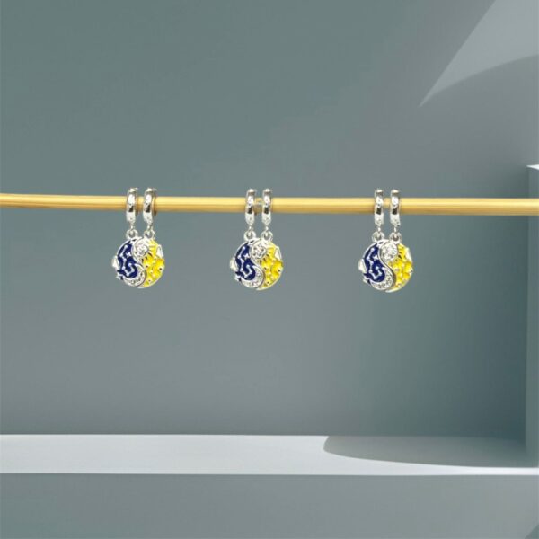 BERLOQUE DUPLO / SOL E LUA - PRATA 925