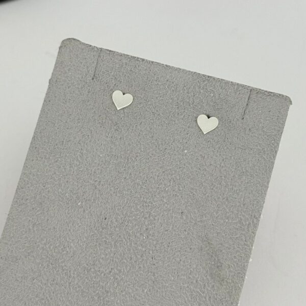 BRINCO CORAÇÃO CORTE A LASER - PRATA 925