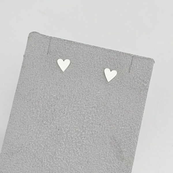 BRINCO CORAÇÃO CORTE A LASER - PRATA 925