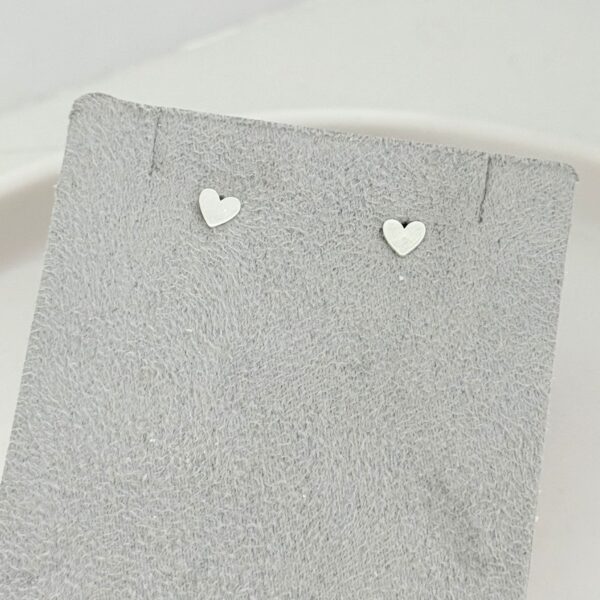 BRINCO CORAÇÃO CORTE A LASER – PRATA 925